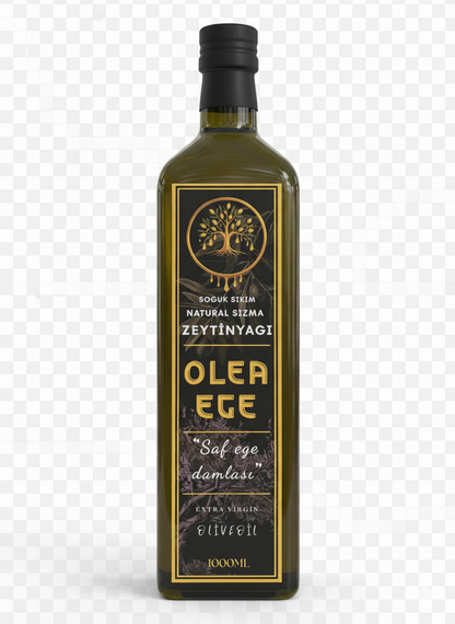 OLEAEGE Edremit – Natürel Sızma Zeytinyağı (1000 ml)