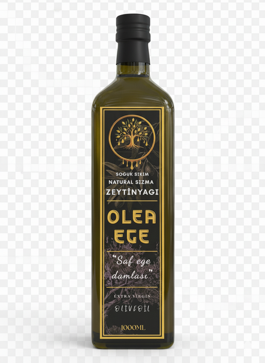 OLEAEGE Edremit – Natürel Sızma Zeytinyağı (1000 ml)