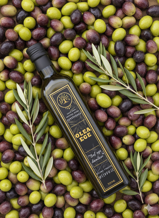 OLEAEGE Edremit – Natürel Sızma Zeytinyağı (500 ml)